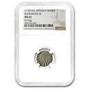 Crusader States Antioch AR Denier Bohemond III 1149-63 MS-63 NGC Crusader States Antioch AR Denier Bohemond III 1149-63 MS-63 NGC