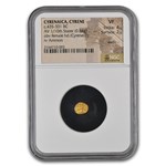 Cyrenaica Cyrene Gold 1/10th Stater (435-331) VF NGC (4/2)