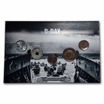 D-Day Coins from Around the World 5-Coin Set