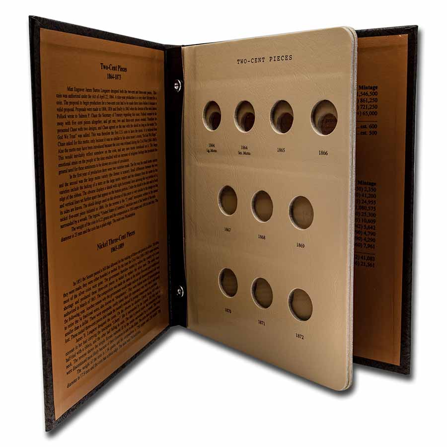 Buy Dansco Album #6108 - 2c Pieces and Nickel 3c Pieces | APMEX