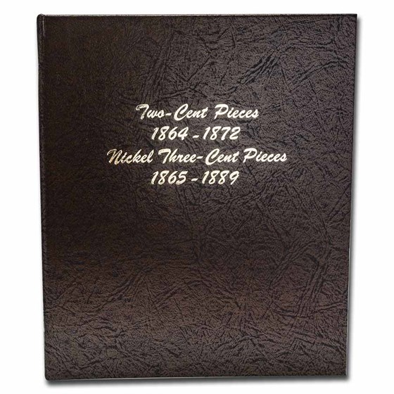 Dansco Album #6108 - 2c Pieces and Nickel 3c Pieces Dansco Album #6108 - 2c Pieces and Nickel 3c Pieces