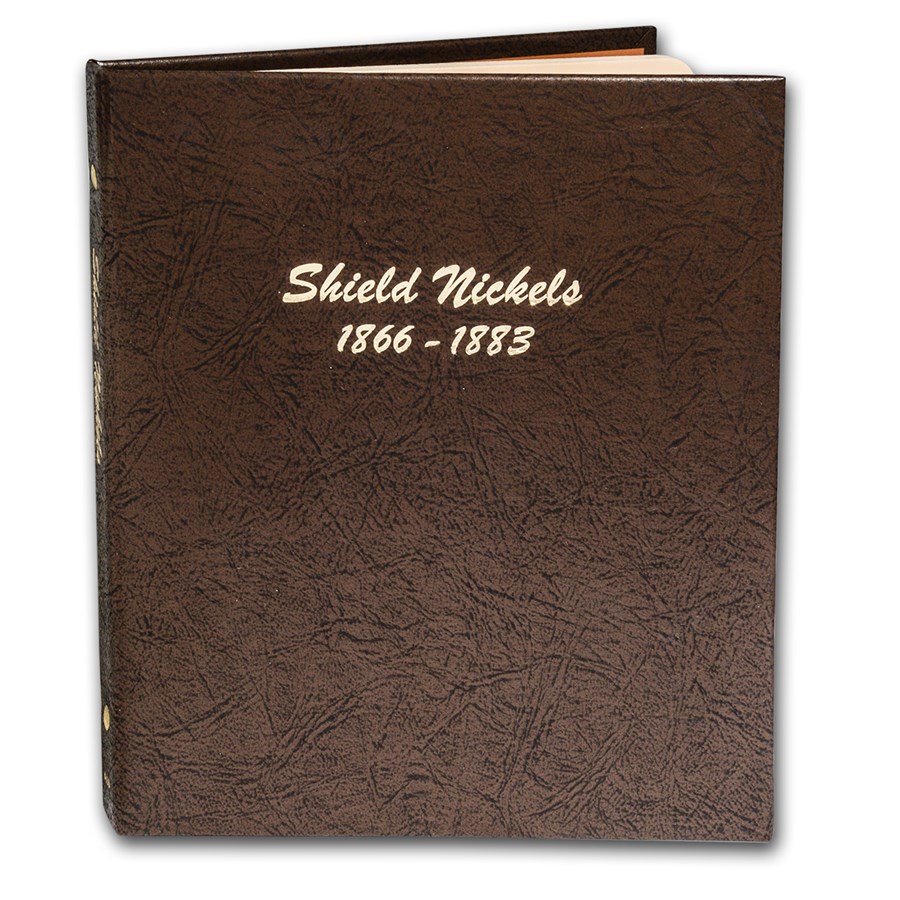 Dansco Album #6110 - Shield Nickels 1866-1883