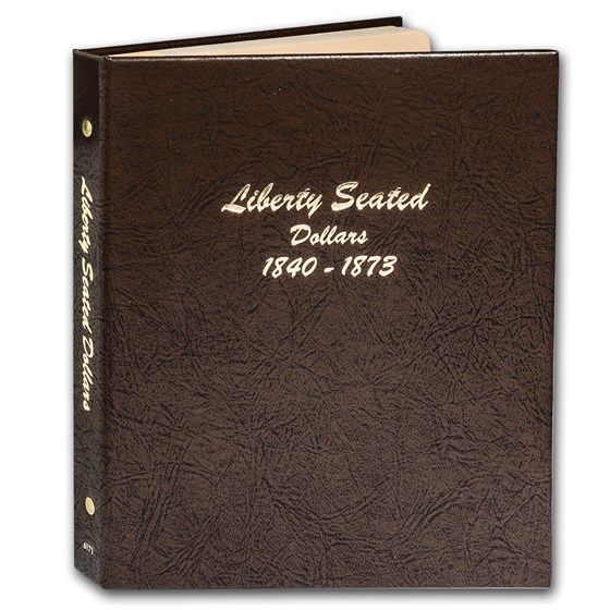 Dansco Album #6171 - Liberty Seated Dollars 1840-1873 Dansco Album #6171 - Liberty Seated Dollars 1840-1873