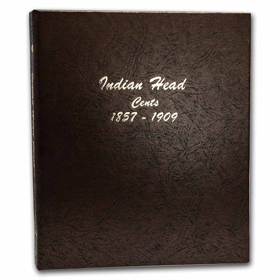 Dansco Album #7101 - Indian Head Cents 1857-1909