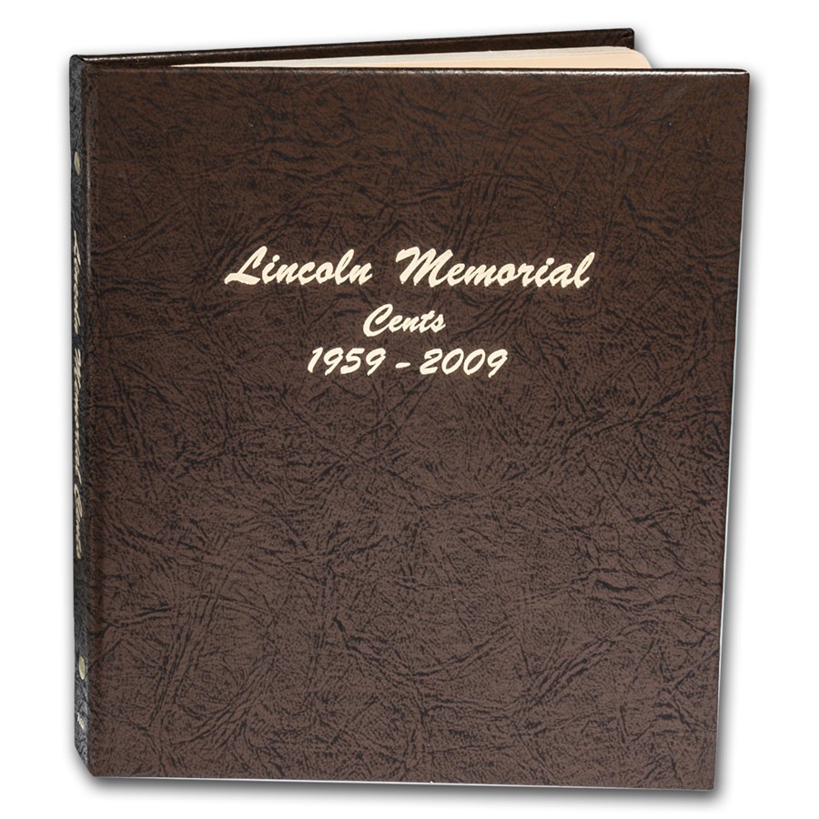 Dansco Album #7102 - Lincoln Memorial Cents 1959-2009