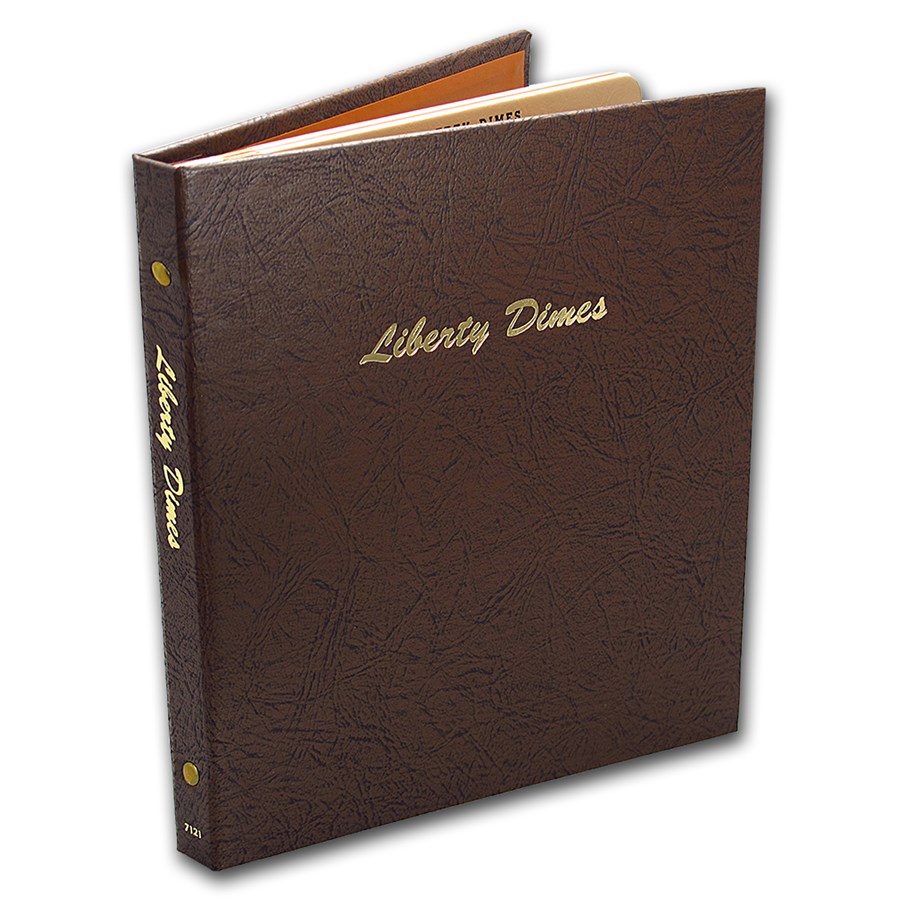 Dansco Album #7121 - Liberty Dimes 1892-1916
