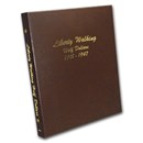 Dansco Album #7161 - Liberty Walking Half Dollars 1941-1947