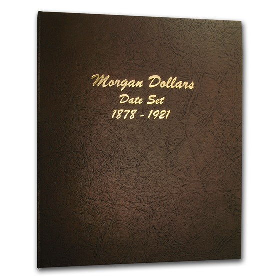 Dansco Album #7171 - Morgan Dollars 1878-1921 Date Set
