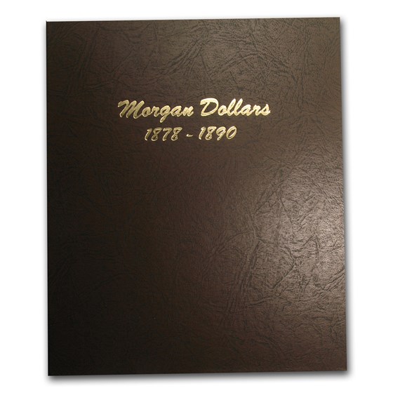 Dansco Album #7178 - Morgan Dollars 1878-1890
