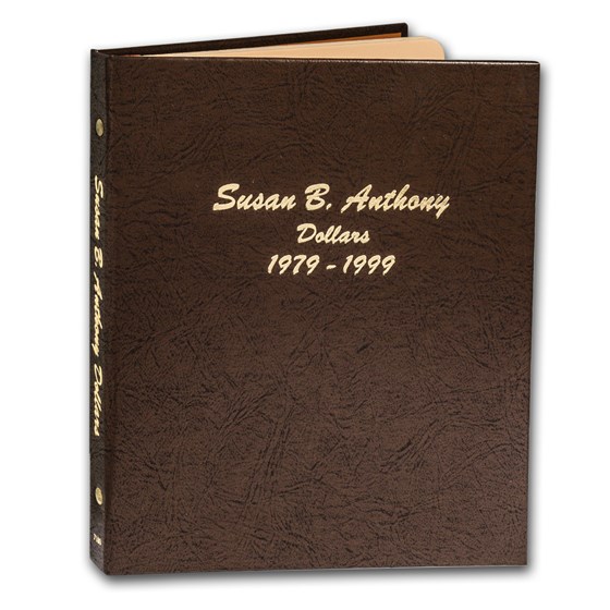 Dansco Album #7180 - Susan B. Anthony Dollars 1979-1999 Dansco Album #7180 - Susan B. Anthony Dollars 1979-1999