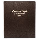 Dansco Album #7181 - Silver American Eagle Dollars (w/o Proofs)