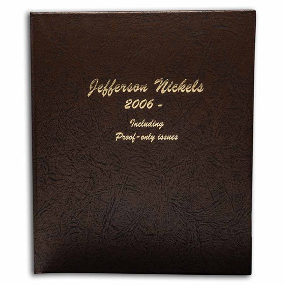 Dansco Album #8114 - Jefferson Nickels 2006-2029 (w/Proofs)