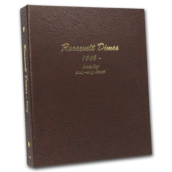 Dansco Album #8125 - Roosevelt Dimes 1946-Date (w/Proofs) Dansco Album #8125 - Roosevelt Dimes 1946-Date (w/Proofs)