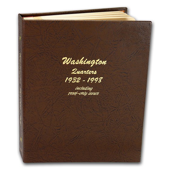 Dansco Album #8140 - Washington Quarters 1932-1998 (w/Proofs) Dansco Album #8140 - Washington Quarters 1932-1998 (w/Proofs)