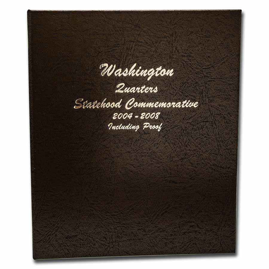 Dansco Album #8144 - Statehood Quarters 2004-2008 (w/Proofs)