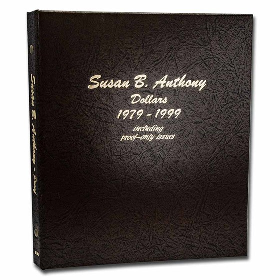 Dansco Album #8180 - Susan B. Anthony Dollars w/Proofs