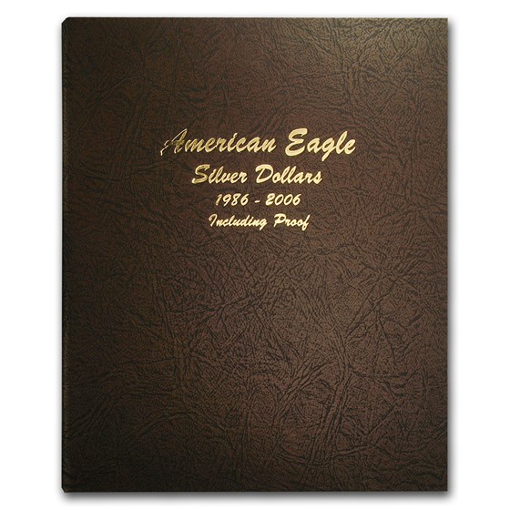Dansco Album #8181 - Silver American Eagles 1986-2006 (w/Proofs) Dansco Album #8181 - Silver American Eagles 1986-2006 (w/Proofs)