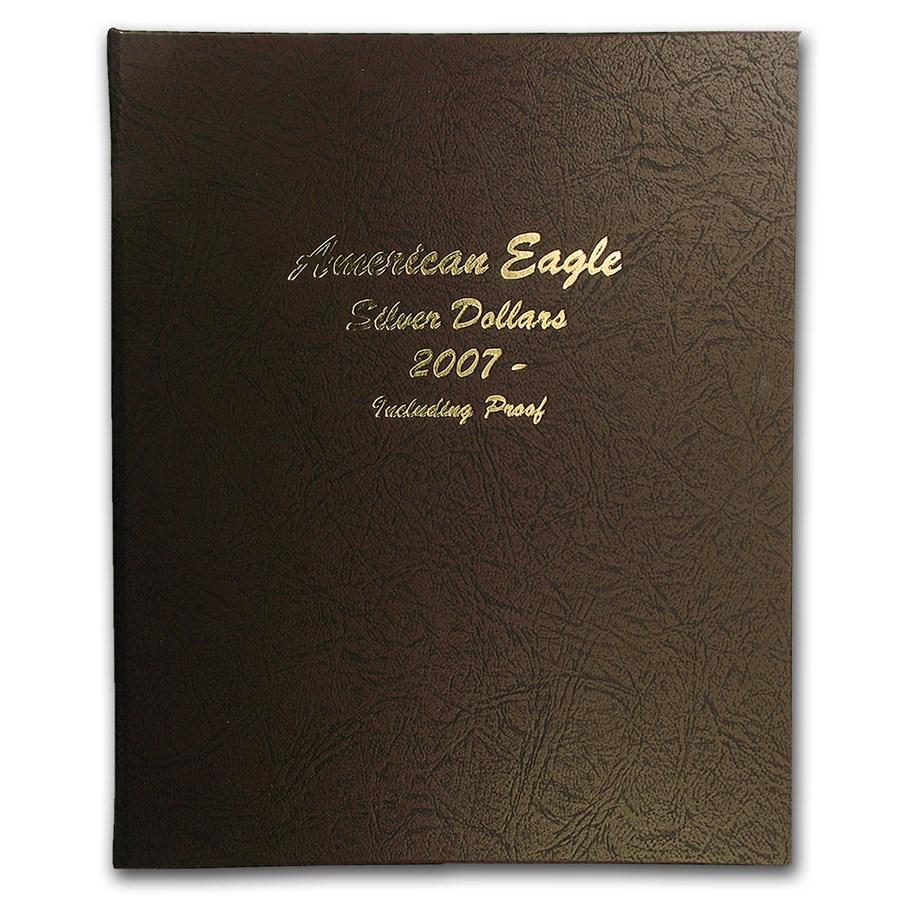 Dansco Album #8182 - Silver American Eagles 2007-Date (w/Proofs)