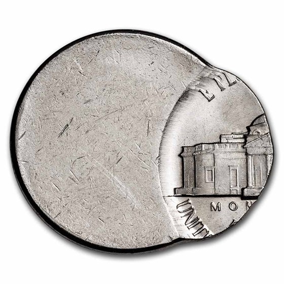 Dateless Jefferson Nickel (50-75% Off Center) Dateless Jefferson Nickel (50-75% Off Center)