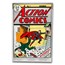 DC Action Comics #7 December 1938 - 35 Gram Silver Poster
