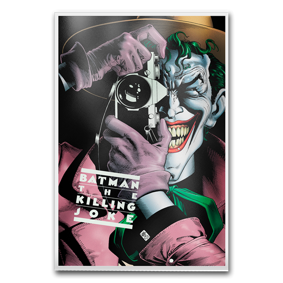 DC Comics Batman: The Killing Joke - 35 Gram Silver Poster DC Comics Batman: The Killing Joke - 35 Gram Silver Poster