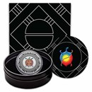 Delaware Nation 1 oz Silver Colorized Proof (w/ Box & COA)