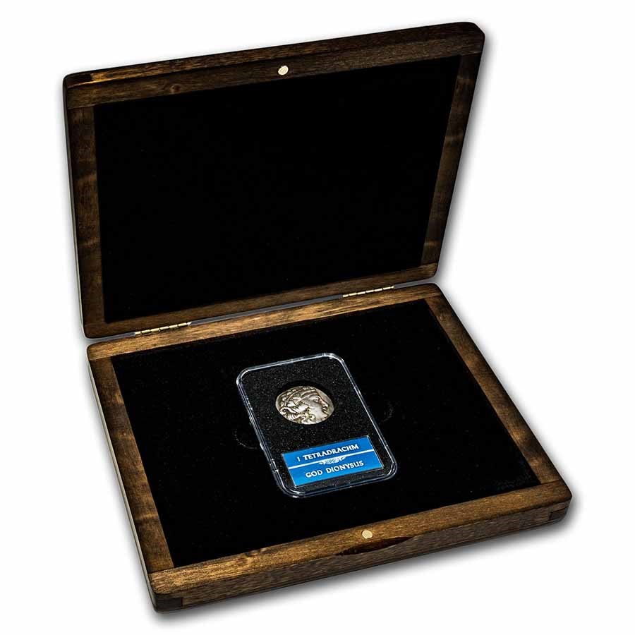 Dionysus - God of Wine Silver Tetradrachm Presentation Set