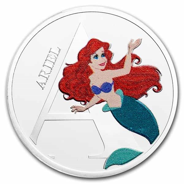 Disney A-Z Collection Alphabet Letter: A is for Ariel