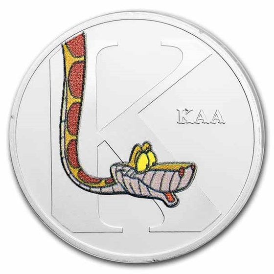 Disney A-Z Collection Alphabet Letter: K is for Kaa