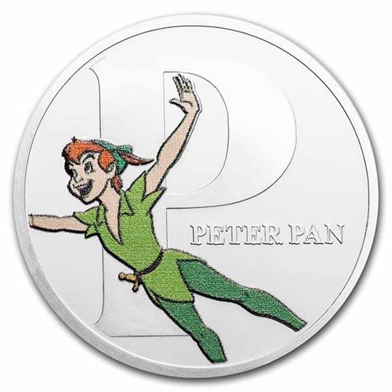 Disney A-Z Collection Alphabet Letter: P is for Peter Pan