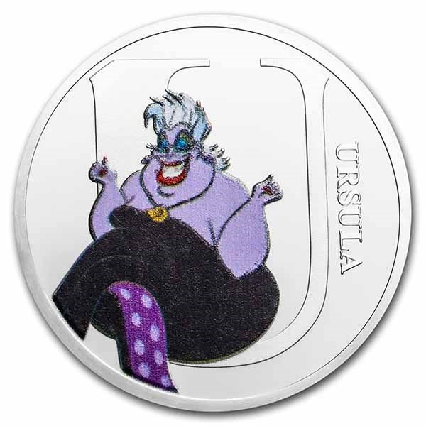 Disney A-Z Collection Alphabet Letter: U is for Ursula