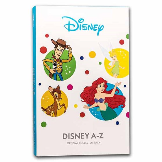 Disney A-Z Collection Complete Alphabet Album Display Disney A-Z Collection Complete Alphabet Album Display