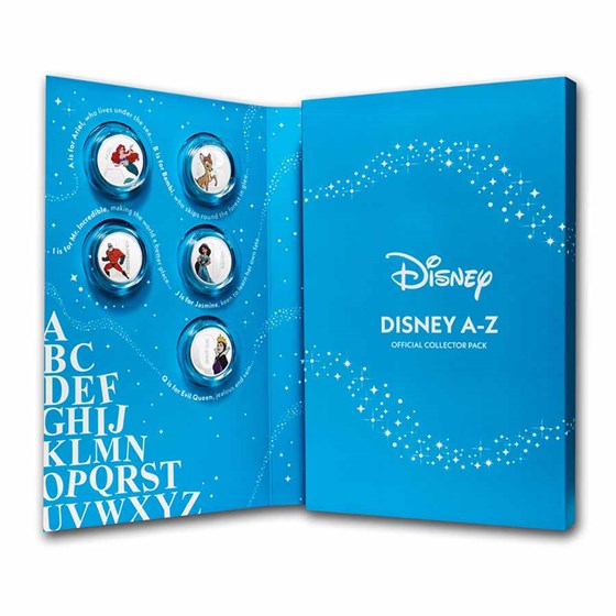 Disney A-Z Collection Complete Alphabet Set in Album Disney A-Z Collection Complete Alphabet Set in Album