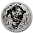 Djibouti 2 oz Silver Echoes of the Ancient East: 1001 Nights