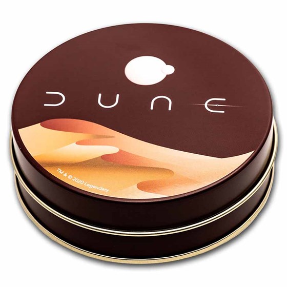 DUNE® Gift Box Tin - 1 oz Silver DUNE® Gift Box Tin - 1 oz Silver