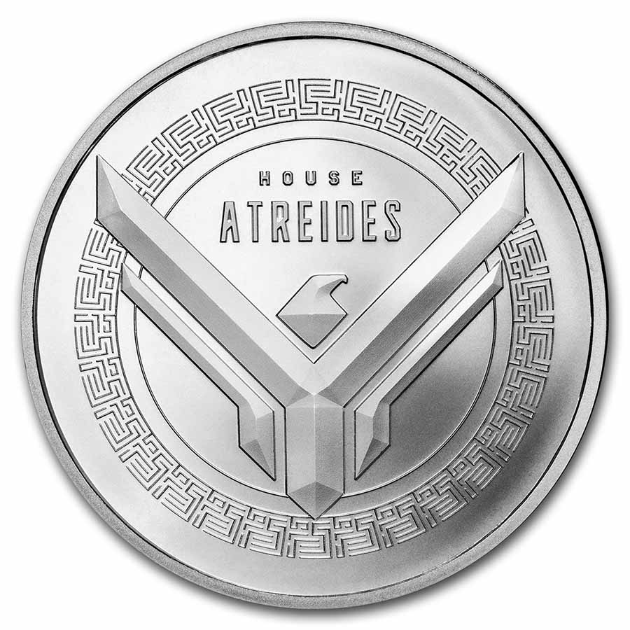 ABYSTYLE DUNE Schlüsselanhänger – Haus Atreides, Silber, 16,5 Cm, Offiziell Lizenziert