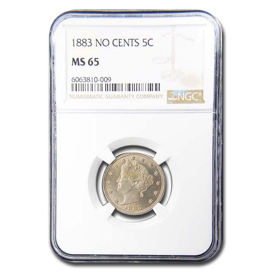 DUPLICATE 1883 Liberty Head V Nickel No Cents MS-65 NGC DUPLICATE 1883 Liberty Head V Nickel No Cents MS-65 NGC