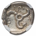 Dynasts of Lycia Silver Sixth-Stater (390-360 BC) AU NGC (Vault)