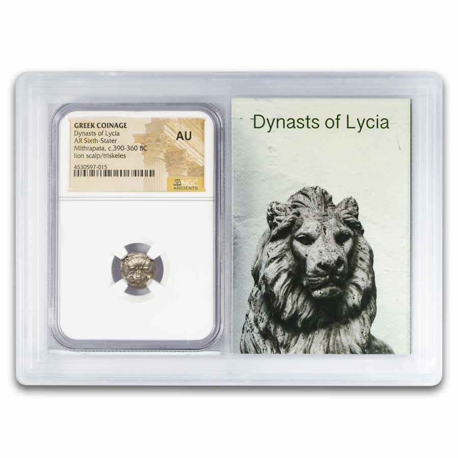 Dynasts of Lycia Silver Sixth-Stater (390-360 BC) AU NGC (Vault)