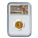 Eastern Roman AV Solidus Arcadius (383-408 AD) MS NGC (RIC 29) Eastern Roman AV Solidus Arcadius (383-408 AD) MS NGC (RIC 29)
