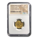 Eastern Roman AV Solidus Theodosius II/Victory (402-50 AD) MS NGC Eastern Roman AV Solidus Theodosius II/Victory (402-50 AD) MS NGC