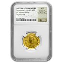 Eastern Roman Empire AV Solidus Theodosius II (402-450 AD) MS NGC Eastern Roman Empire AV Solidus Theodosius II (402-450 AD) MS NGC