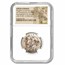Elymais AR Tetradrachm Kamnaskires III/Ananze 82-72 BC AU NGC 4/3