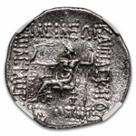 Elymais AR Tetradrachm Kamnaskires III/Ananze 82-72 BC Ch VF NGC