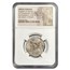 Elymais AR Tetradrachm Kamnaskires V (54-32 BC) AU NGC