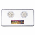 "End of an Era" 1963 Franklin and 1964 Kennedy Halves PF-67 NGC