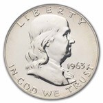 "End of an Era" 1963 Franklin and 1964 Kennedy Halves PF-67 NGC