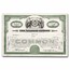 Erie Railroad Company Stock Certificate (Green)