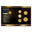 Estonia Pre-Euro 5-Coin Set BU