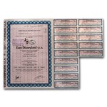 Euro Disneyland S.C.A. Stock Certificate